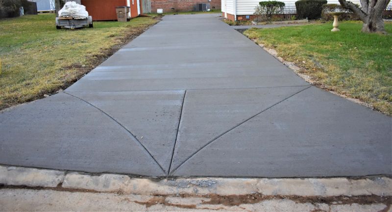 Cement Driveway Pouring