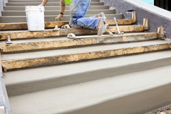 Concrete Steps Pouring in Bethlehem