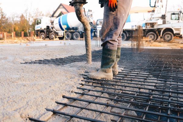 Poured Foundation Installation in Bethlehem