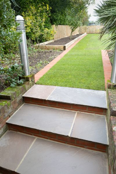 Backyard Steps Installation in Bethlehem