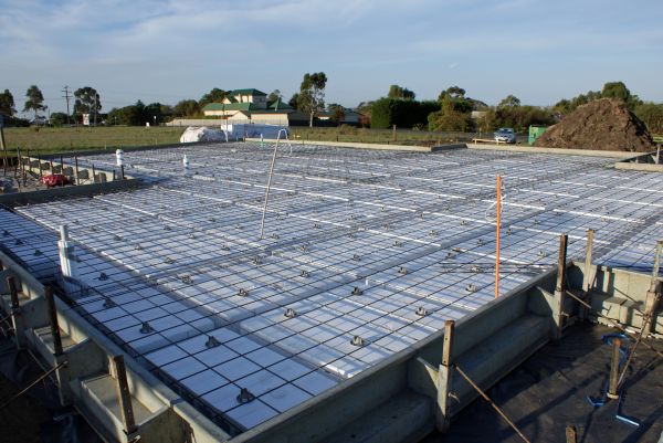 Barn Pad Construction in Bethlehem