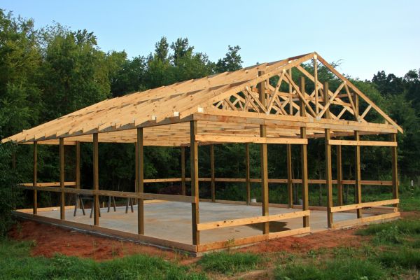 Barn Pad Installation in Bethlehem