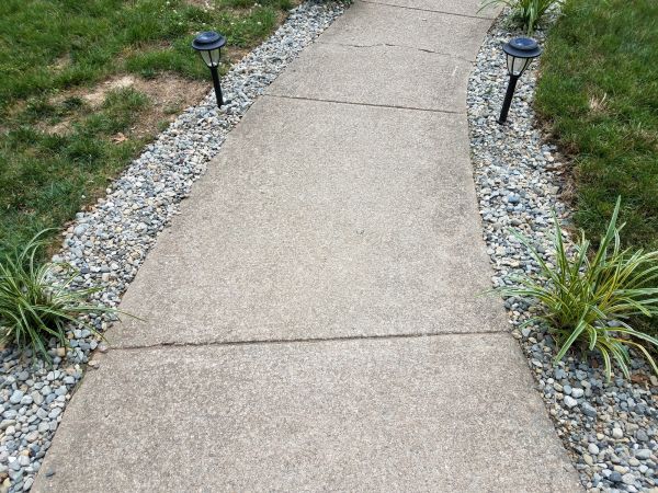 Cement Path Construction in Bethlehem