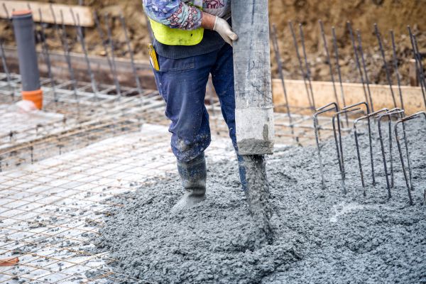 Cabin Foundation Pouring in Bethlehem