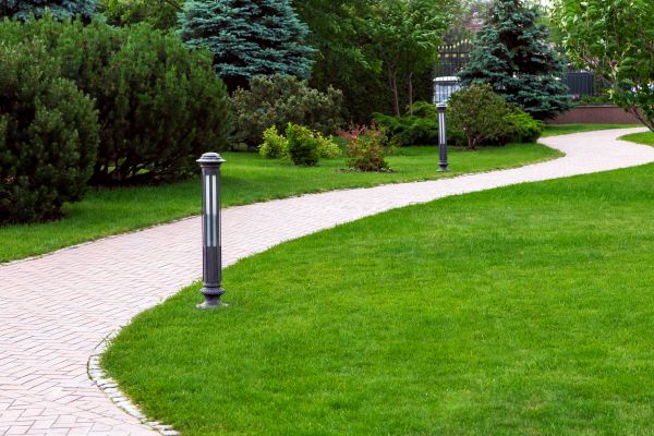 Backyard Sidewalk Installation in Bethlehem